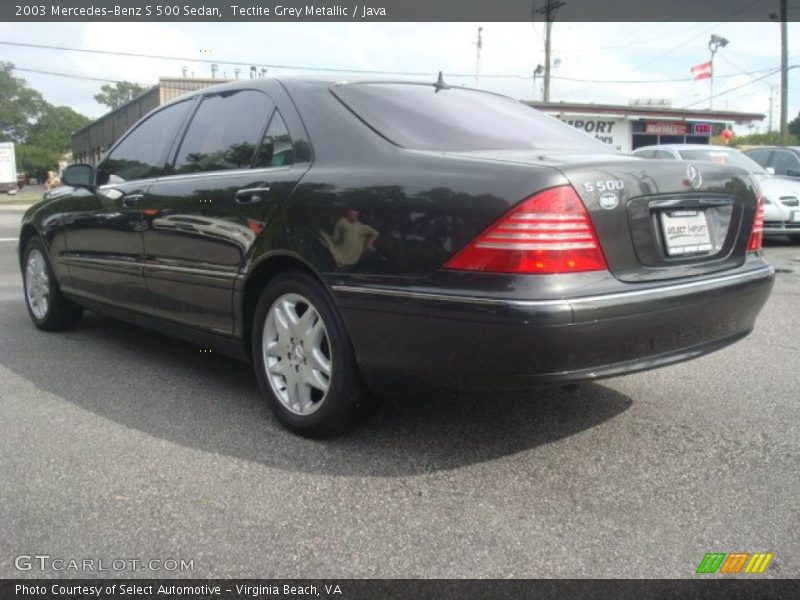 Tectite Grey Metallic / Java 2003 Mercedes-Benz S 500 Sedan
