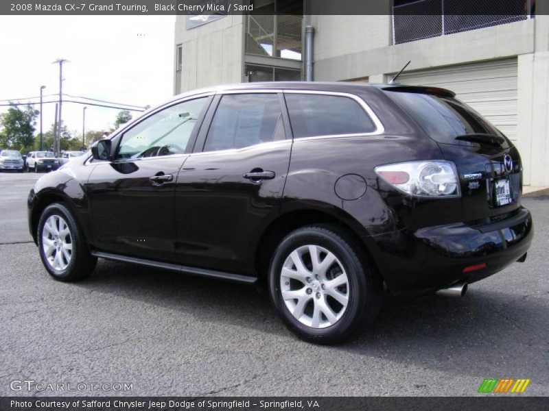 Black Cherry Mica / Sand 2008 Mazda CX-7 Grand Touring