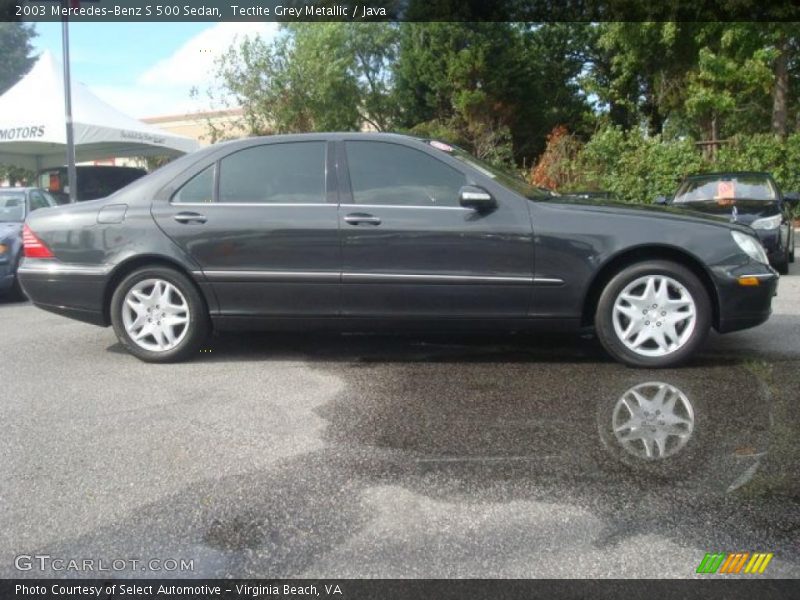 Tectite Grey Metallic / Java 2003 Mercedes-Benz S 500 Sedan