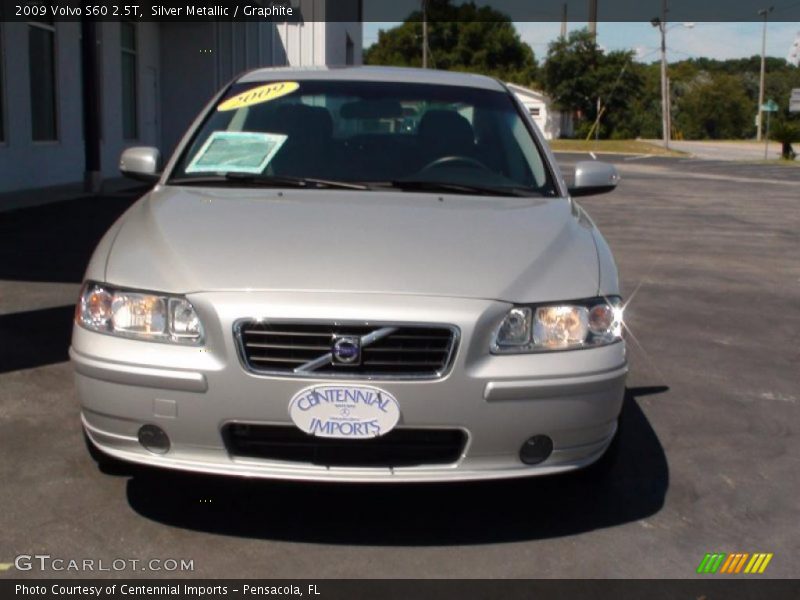 Silver Metallic / Graphite 2009 Volvo S60 2.5T