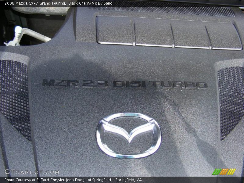 Black Cherry Mica / Sand 2008 Mazda CX-7 Grand Touring