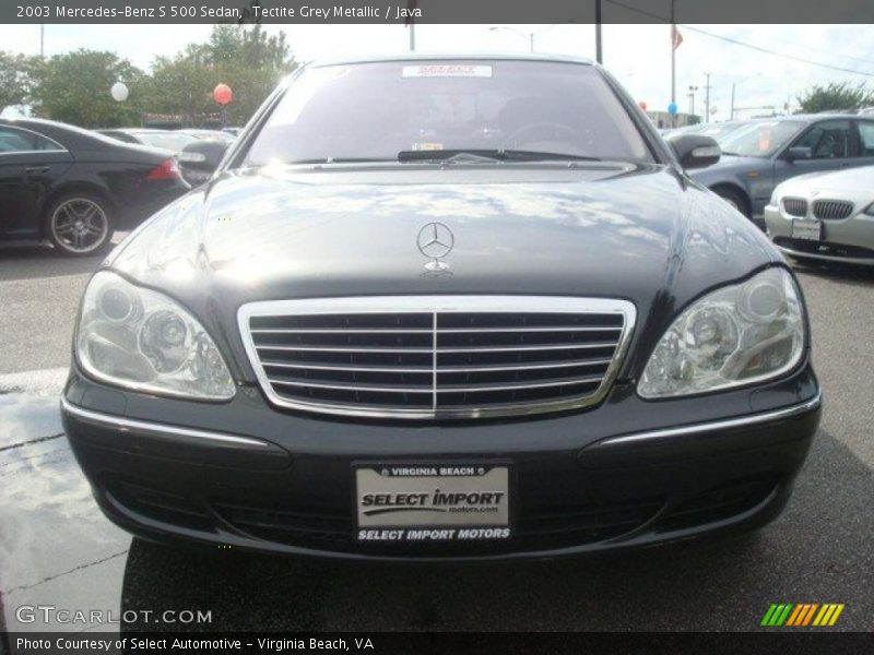 Tectite Grey Metallic / Java 2003 Mercedes-Benz S 500 Sedan