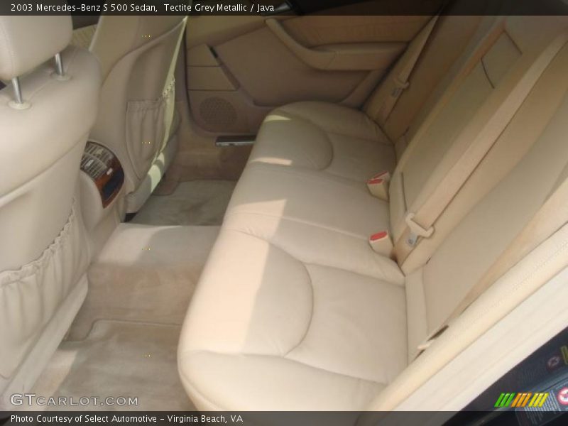Tectite Grey Metallic / Java 2003 Mercedes-Benz S 500 Sedan