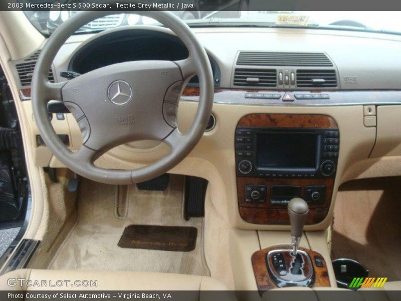 Tectite Grey Metallic / Java 2003 Mercedes-Benz S 500 Sedan