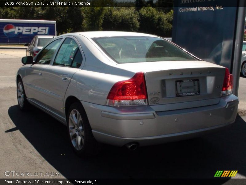 Silver Metallic / Graphite 2009 Volvo S60 2.5T