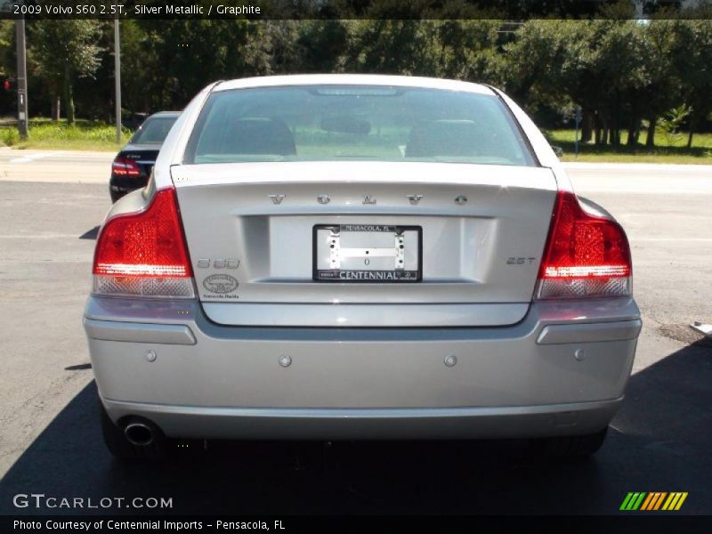 Silver Metallic / Graphite 2009 Volvo S60 2.5T