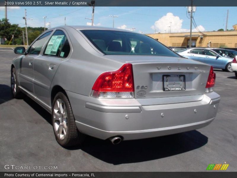 Silver Metallic / Graphite 2009 Volvo S60 2.5T