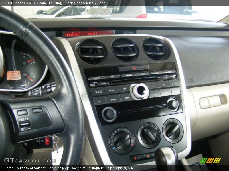 Black Cherry Mica / Sand 2008 Mazda CX-7 Grand Touring