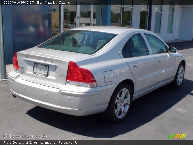 Silver Metallic / Graphite 2009 Volvo S60 2.5T