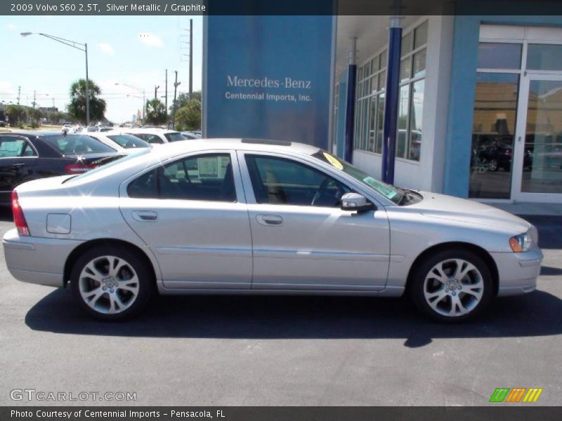 Silver Metallic / Graphite 2009 Volvo S60 2.5T