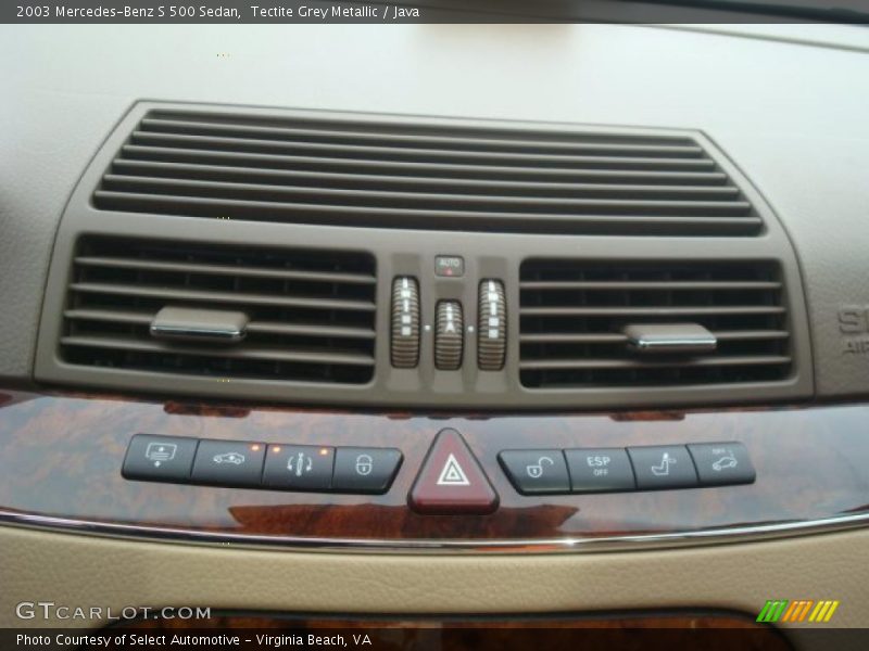 Tectite Grey Metallic / Java 2003 Mercedes-Benz S 500 Sedan