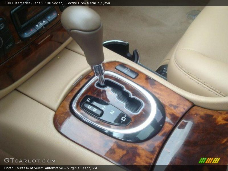 Tectite Grey Metallic / Java 2003 Mercedes-Benz S 500 Sedan