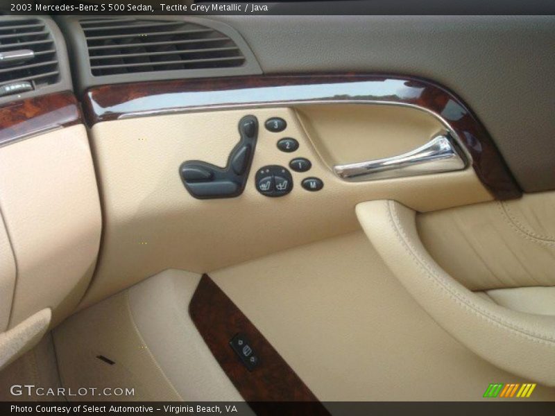 Tectite Grey Metallic / Java 2003 Mercedes-Benz S 500 Sedan