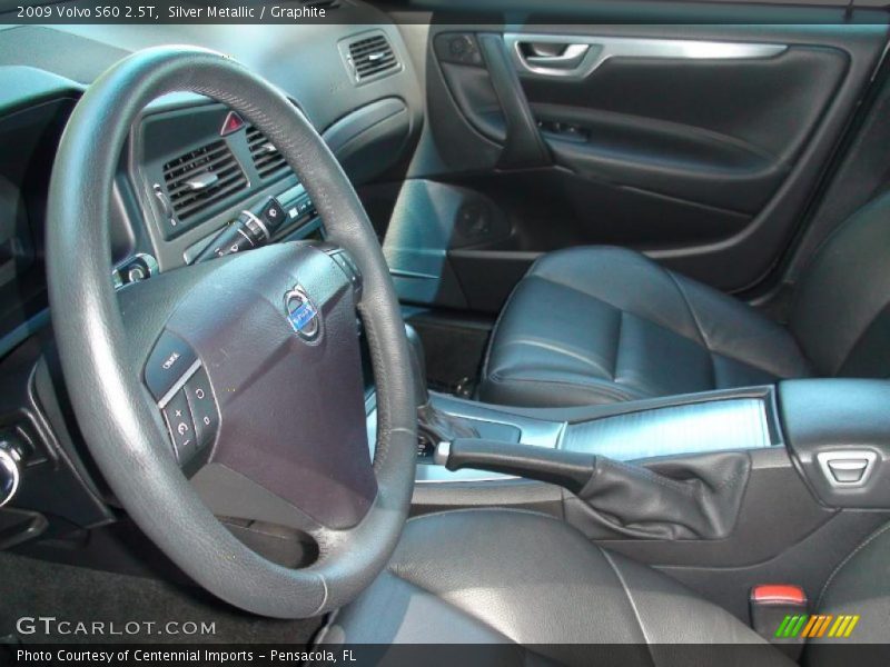 Silver Metallic / Graphite 2009 Volvo S60 2.5T