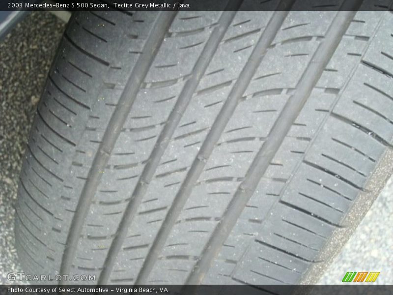 Tectite Grey Metallic / Java 2003 Mercedes-Benz S 500 Sedan