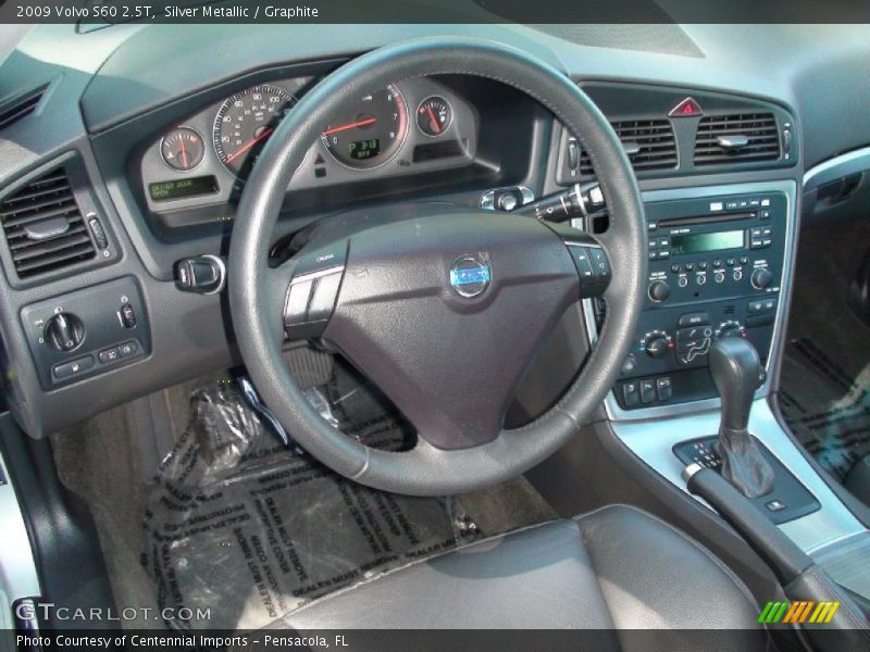 Silver Metallic / Graphite 2009 Volvo S60 2.5T