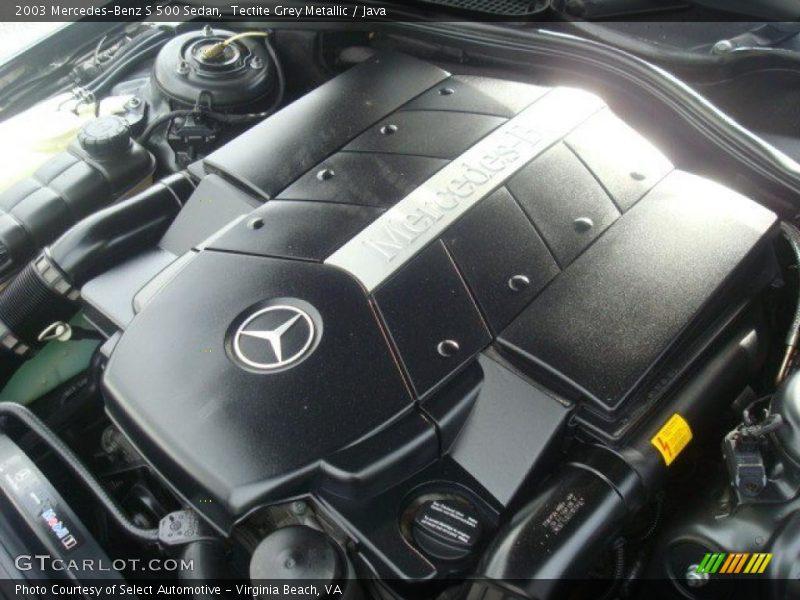 Tectite Grey Metallic / Java 2003 Mercedes-Benz S 500 Sedan