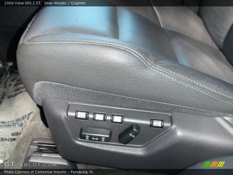 Silver Metallic / Graphite 2009 Volvo S60 2.5T