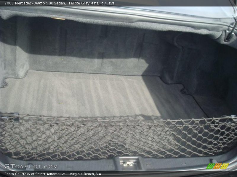 Tectite Grey Metallic / Java 2003 Mercedes-Benz S 500 Sedan