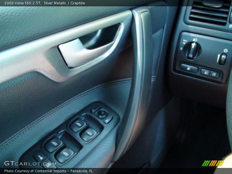 Silver Metallic / Graphite 2009 Volvo S60 2.5T