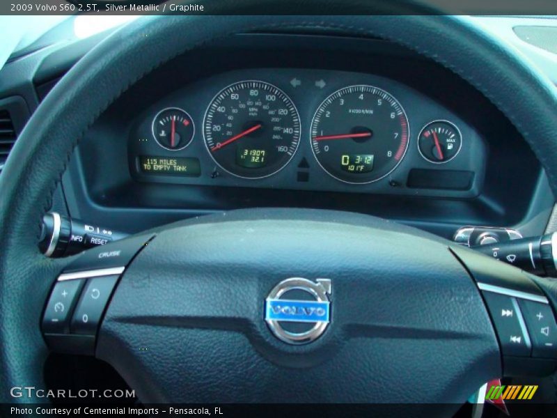 Silver Metallic / Graphite 2009 Volvo S60 2.5T