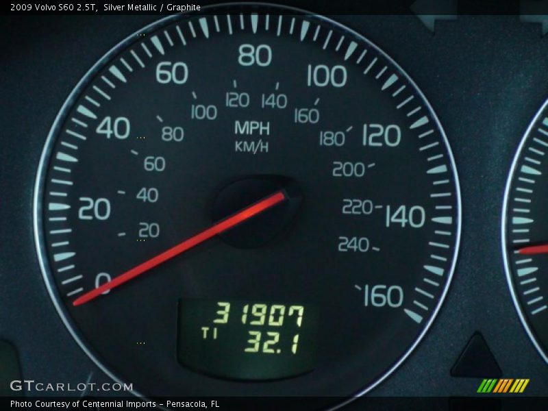 Silver Metallic / Graphite 2009 Volvo S60 2.5T