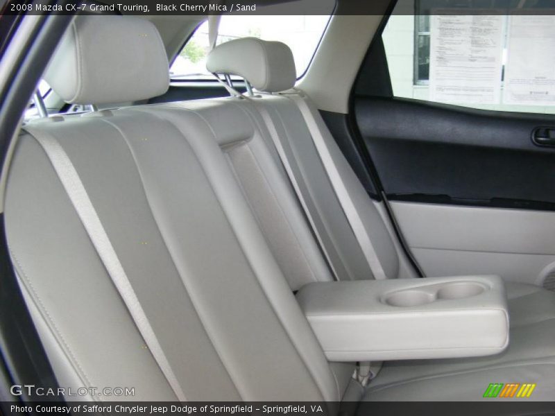 Black Cherry Mica / Sand 2008 Mazda CX-7 Grand Touring