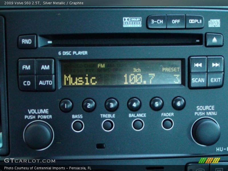 Silver Metallic / Graphite 2009 Volvo S60 2.5T