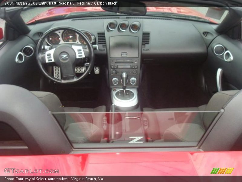 Redline / Carbon Black 2006 Nissan 350Z Enthusiast Roadster