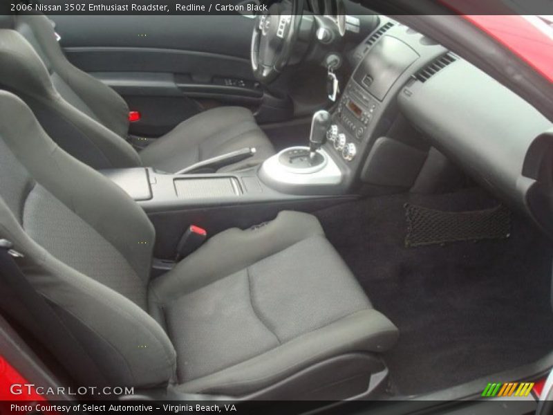 Redline / Carbon Black 2006 Nissan 350Z Enthusiast Roadster