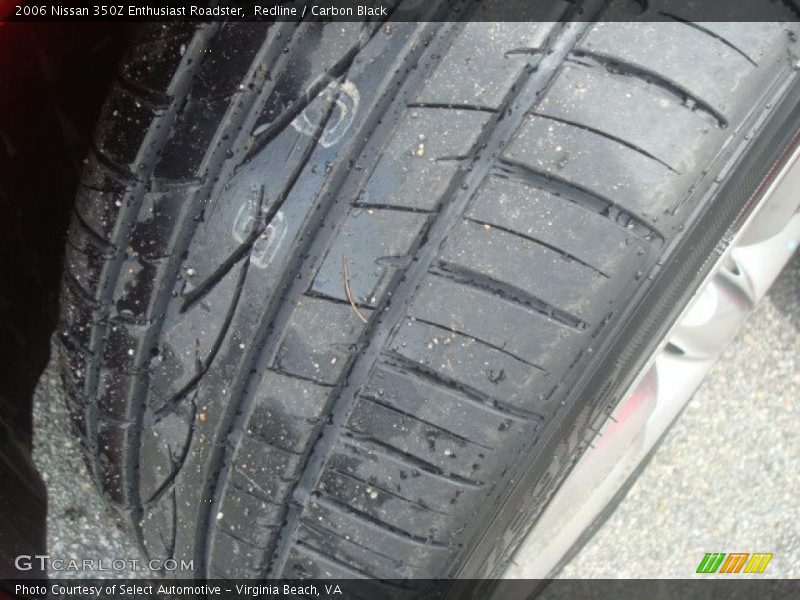 Redline / Carbon Black 2006 Nissan 350Z Enthusiast Roadster