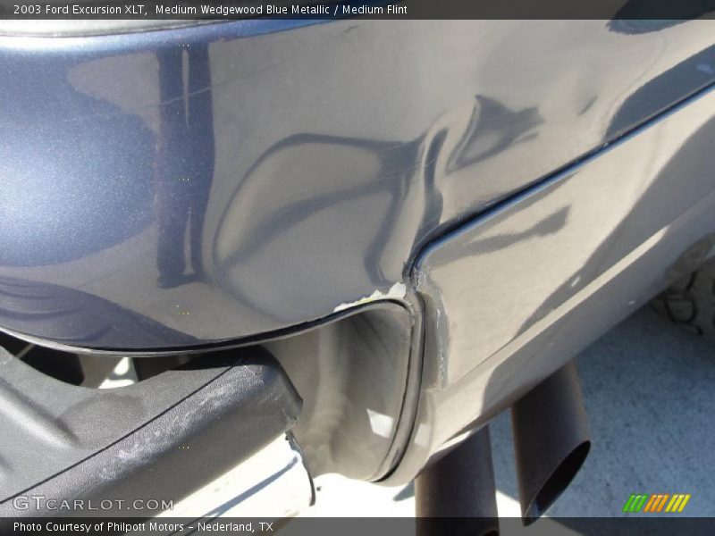 Medium Wedgewood Blue Metallic / Medium Flint 2003 Ford Excursion XLT