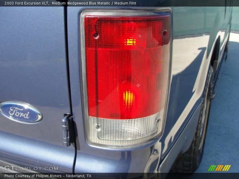 Medium Wedgewood Blue Metallic / Medium Flint 2003 Ford Excursion XLT