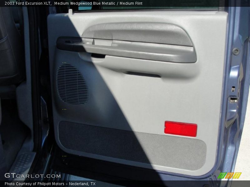 Medium Wedgewood Blue Metallic / Medium Flint 2003 Ford Excursion XLT