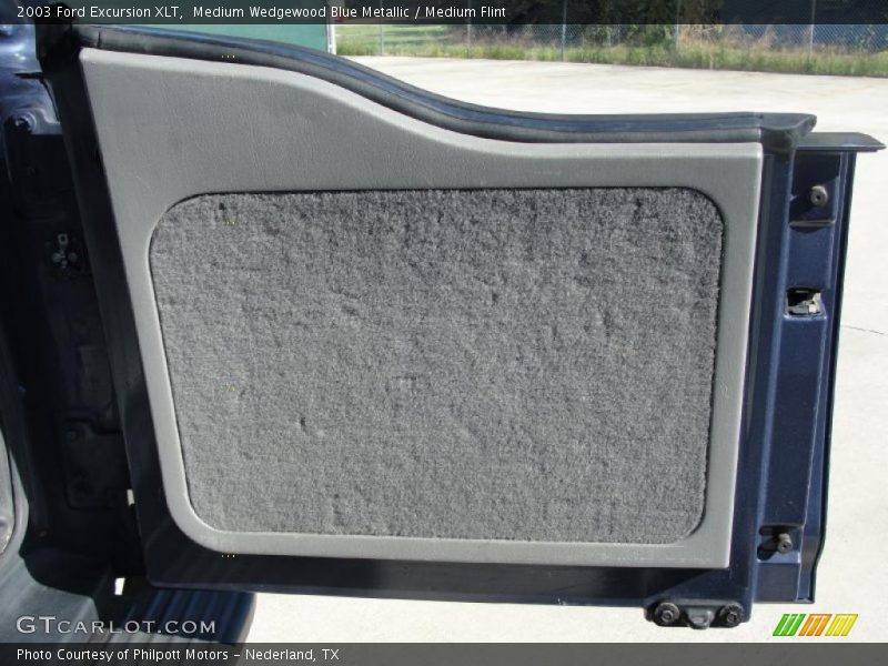 Medium Wedgewood Blue Metallic / Medium Flint 2003 Ford Excursion XLT