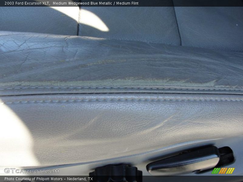 Medium Wedgewood Blue Metallic / Medium Flint 2003 Ford Excursion XLT