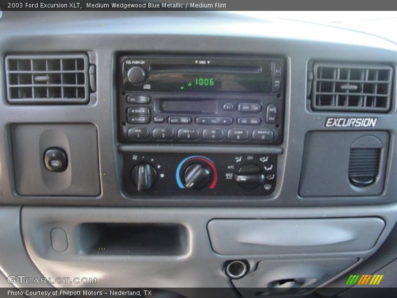 Medium Wedgewood Blue Metallic / Medium Flint 2003 Ford Excursion XLT