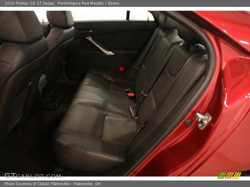 Performance Red Metallic / Ebony 2010 Pontiac G6 GT Sedan