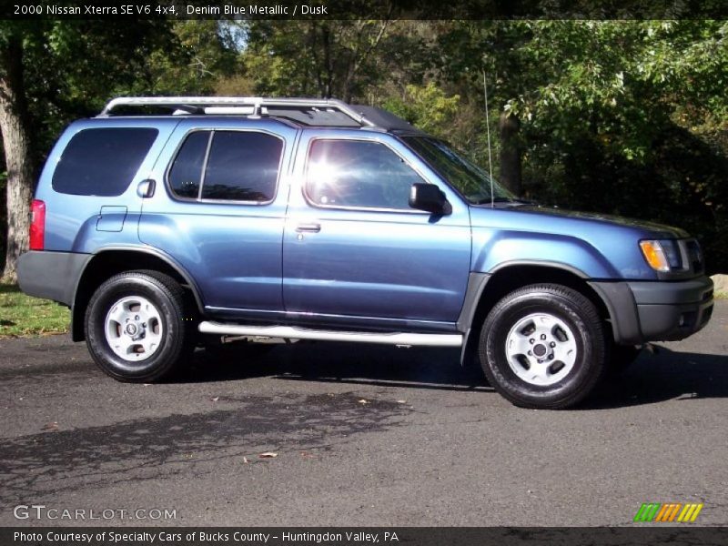 Denim Blue Metallic / Dusk 2000 Nissan Xterra SE V6 4x4