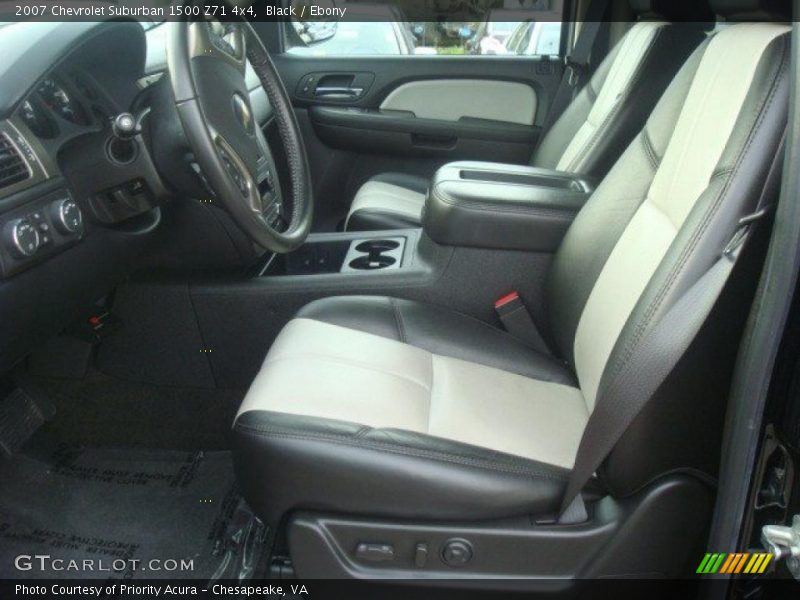 Black / Ebony 2007 Chevrolet Suburban 1500 Z71 4x4