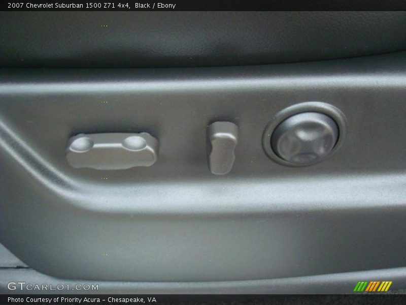 Black / Ebony 2007 Chevrolet Suburban 1500 Z71 4x4