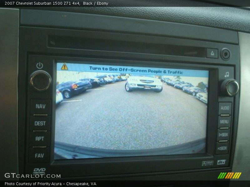 Black / Ebony 2007 Chevrolet Suburban 1500 Z71 4x4