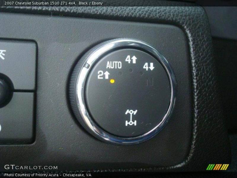 Black / Ebony 2007 Chevrolet Suburban 1500 Z71 4x4
