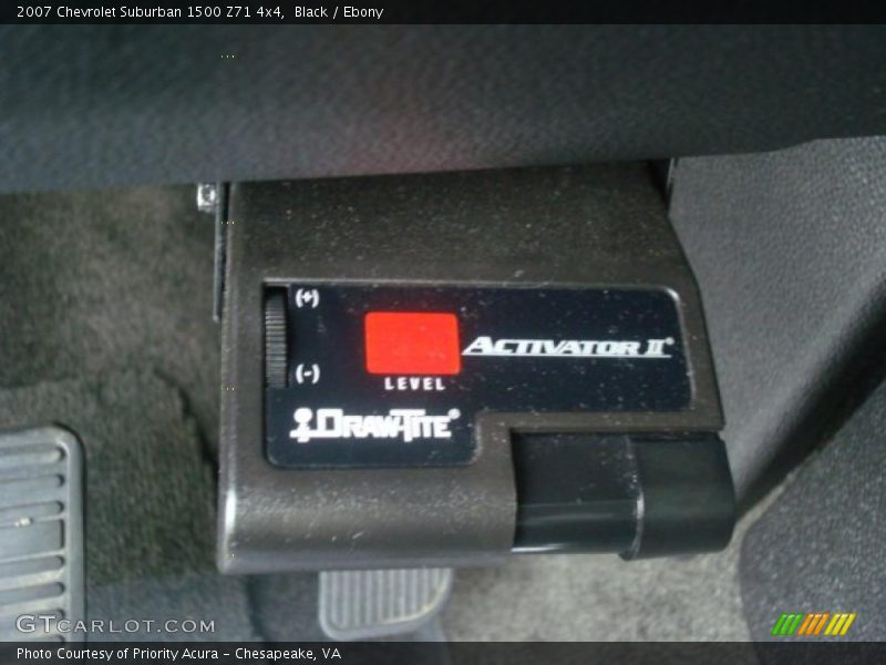Black / Ebony 2007 Chevrolet Suburban 1500 Z71 4x4
