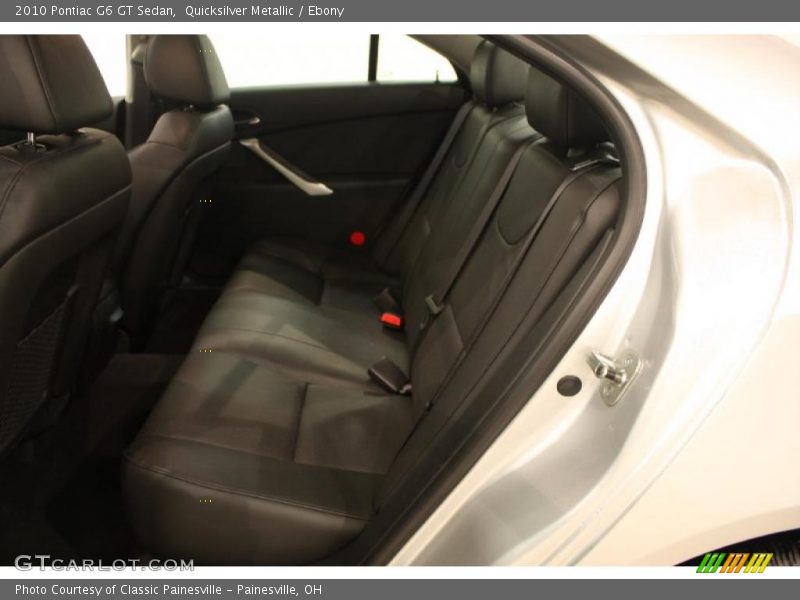 Quicksilver Metallic / Ebony 2010 Pontiac G6 GT Sedan