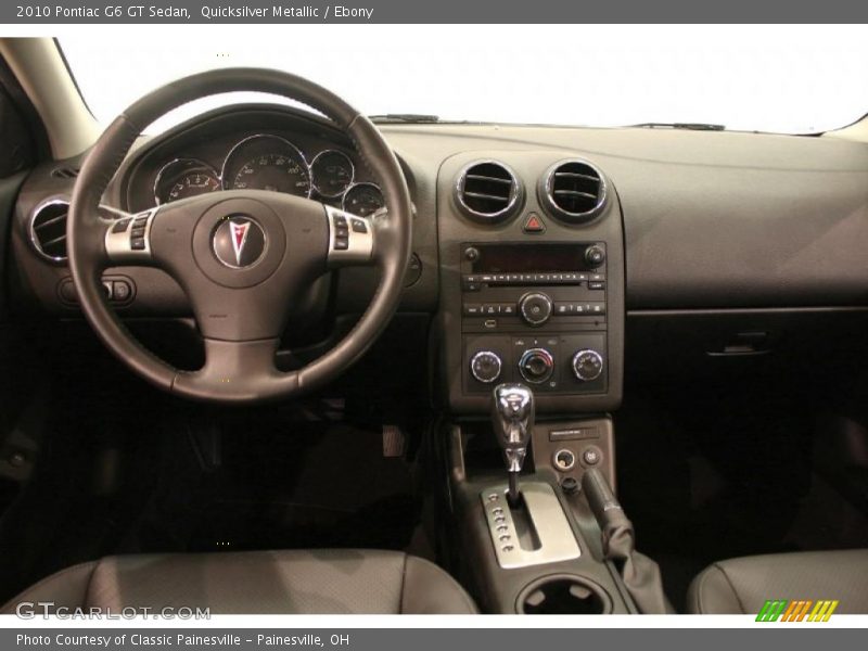 Quicksilver Metallic / Ebony 2010 Pontiac G6 GT Sedan