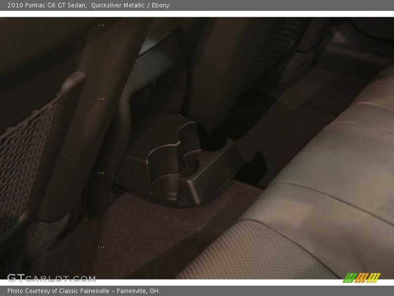 Quicksilver Metallic / Ebony 2010 Pontiac G6 GT Sedan