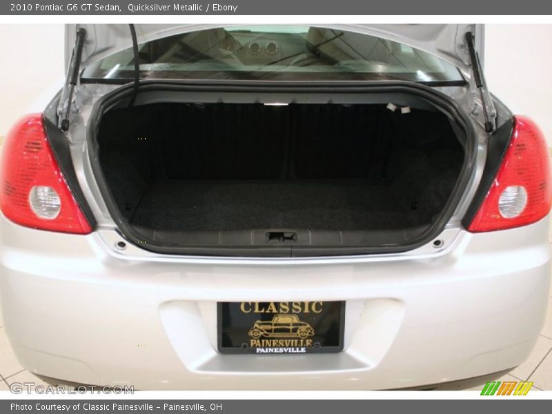 Quicksilver Metallic / Ebony 2010 Pontiac G6 GT Sedan