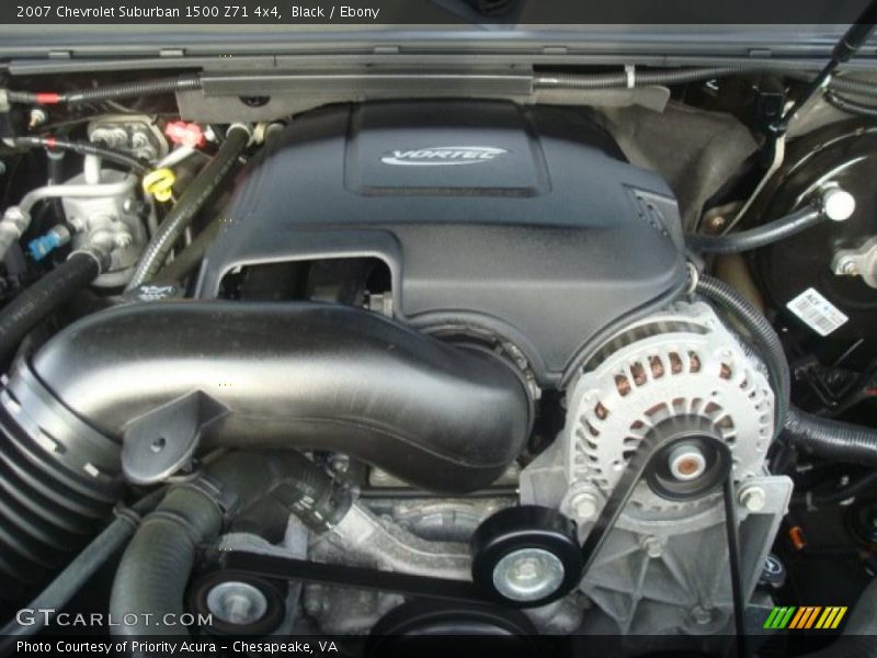Black / Ebony 2007 Chevrolet Suburban 1500 Z71 4x4