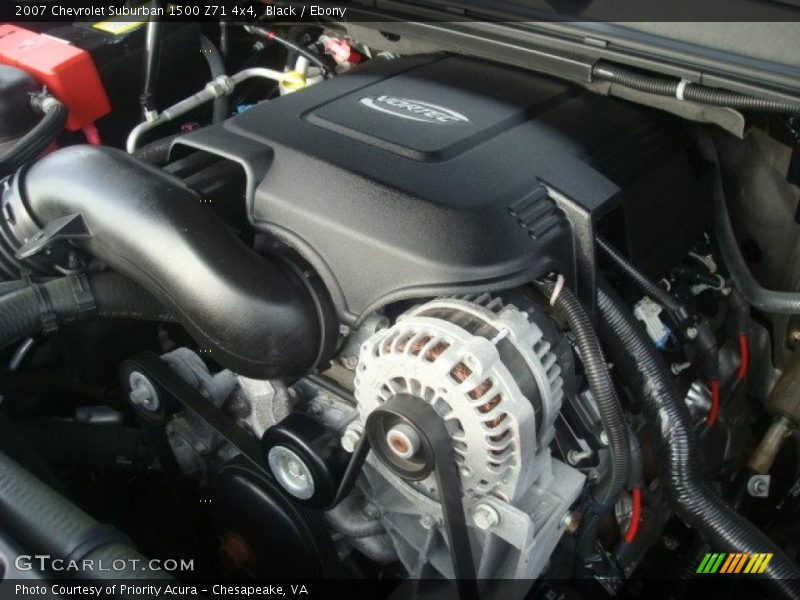 Black / Ebony 2007 Chevrolet Suburban 1500 Z71 4x4